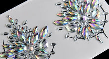 Load image into Gallery viewer, Sexy Rhinestone Glow in Dark Snow Flake Pasties