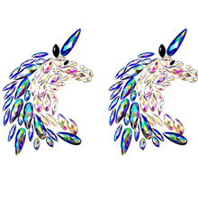 Load image into Gallery viewer, Unicorn Reusable Sexy Rhinestone Pasties