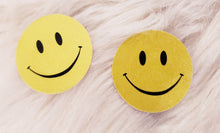Load image into Gallery viewer, 2 Pairs Smiley Face Sexy Pasties Nipple Covers Breasts Self Adhesive - Body Stickers, Lifestyle, Rave, Rally, Costume, Lingerie