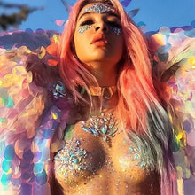 Load image into Gallery viewer, Sexy Chest or Neck Rhinestone Body Stickers