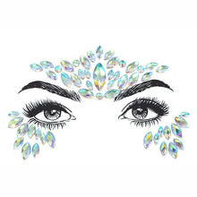 Load image into Gallery viewer, Set of (3) Reusable Sexy Rhinestone Body Stickers
