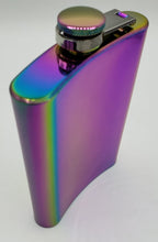 Load image into Gallery viewer, 8 oz Rainbow Stainless Steel Flask Gift Box Set Funnel & Shot Glasses Metal