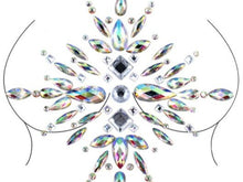 Load image into Gallery viewer, Sexy Chest or Neck Rhinestone Body Stickers