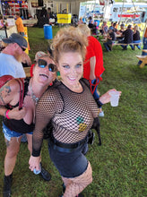 Load image into Gallery viewer, Reusable Pineapple Rhinestone Pasties w/ Body Glue for Reapplication