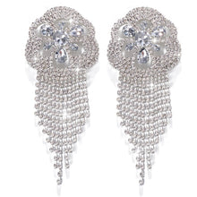 Load image into Gallery viewer, Stonefans A Pair Green Tassel Decor Nipple Cover Bra Stickers for Women Geometric Chest Nipple Pasties Chest Pad Body Chain Gift