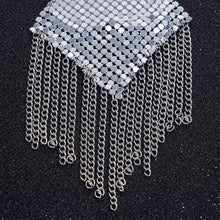 Load image into Gallery viewer, Fashion 1 Pair Sexy Metal Nipple Covers Women Chain Edge Tassel Sexy Breast Stickers Nipple Cover Self Adhesive Nipple Pasties