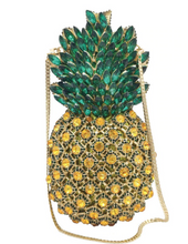 Load image into Gallery viewer, Luxury Pineapple Rhinestone Evening Clutch