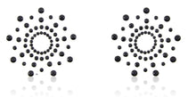 Load image into Gallery viewer, Open Nipple Black Rhinestone Pasties