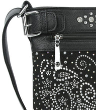 Load image into Gallery viewer, Sass Chick Rhinestone Butterfly Crossbody Sling Bag