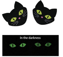 Load image into Gallery viewer, 2 Pairs Cat Sexy Pasties Nipple Covers Breasts Self Adhesive - Body Stickers, Lifestyle, Rave, Rally, Costume, Lingerie