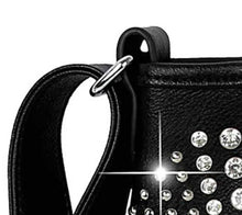 Load image into Gallery viewer, Sass Chick Rhinestone Skull Crossbody Sling Bag
