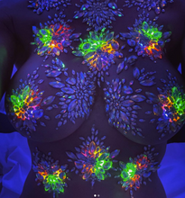 Load image into Gallery viewer, Reusable LED Light Up Rhinestone Pasties