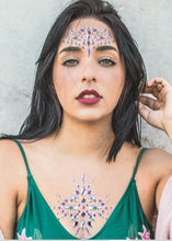 Load image into Gallery viewer, Set of (3) Reusable Sexy Rhinestone Body Stickers