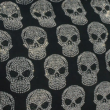 Load image into Gallery viewer, Sass Chick Rhinestone Skull Hobo Crossbody Sling Bag