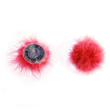 Load image into Gallery viewer, Furry Feathered Pasties Nipple Covers