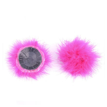 Load image into Gallery viewer, Furry Feathered Pasties Nipple Covers