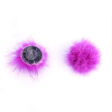Load image into Gallery viewer, Furry Feathered Pasties Nipple Covers