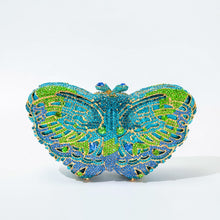 Load image into Gallery viewer, Rhinestone Butterfly Cocktail Evening Clutch (3 Colors)