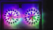 Load and play video in Gallery viewer, LED Light Up ROUND Rhinestone Reusable Pasties
