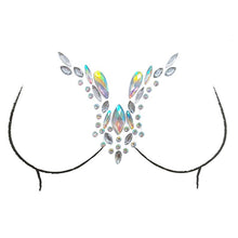 Load image into Gallery viewer, Set of (3) Reusable Sexy Rhinestone Body Stickers Pasties
