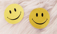 Load image into Gallery viewer, 2 Pairs Smiley Face Sexy Pasties Nipple Covers Breasts Self Adhesive - Body Stickers, Lifestyle, Rave, Rally, Costume, Lingerie
