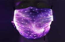 Load image into Gallery viewer, Multi-Colored LED Fiber Optic Masks
