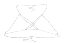 Load image into Gallery viewer, Sexy Chest Bralette Rhinestone Body Chain
