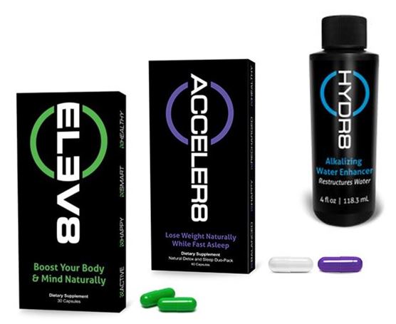 Bepic Acceler8 & Elev8 & Hydr8 Combo Pack Water Alkalizer - Shipping & Tax Included!