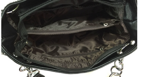 Sass Chick Rhinestone Sugar Skull Shoulder Handbag Concealed Carry