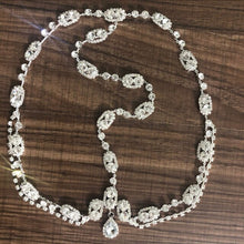 Load image into Gallery viewer, Stonefans Handmade Forehead Crystal Headband Chain Jewelry for Women Bohomian Bridal Rhinestone Hair Chain Headpiece Accessories
