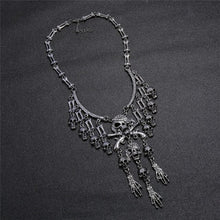 Load image into Gallery viewer, LZHLQ Exaggeration Necklaces &amp; Pendants 2020 Fashion Rock Punk Skull Statement Collares Necklace Vintage Women Jewelry
