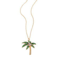 Load image into Gallery viewer, kissme Chic Flamingo Pineapple Coconut Tree Crystal Pendant Necklaces Simple Fashion Women Jewelry Accessories Wholesale
