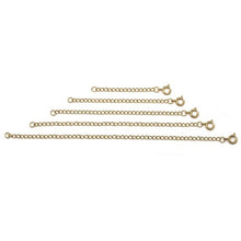 Load image into Gallery viewer, 5pcs/Lot Stainless Steel Lobster Clasps Extended Chains For Necklace Extension Chain Jewelry Making Supplies Findings
