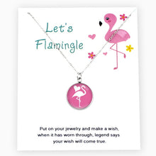 Load image into Gallery viewer, Pineapple Flamingos Summer Chain Necklaces Best Friends Women Girl&#39;s Jewelry Party Friendship Christmas Gift Drop Shipping
