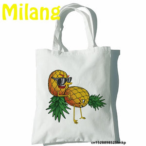 Lifestyle Pineapple Tote Bags - Many Styles "Married with Benefits"  "Sleeps well with Others"  and MORE!