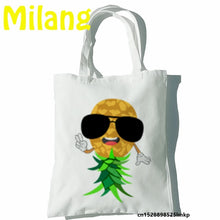 Load image into Gallery viewer, Lifestyle Pineapple Tote Bags - Many Styles &quot;Married with Benefits&quot;  &quot;Sleeps well with Others&quot;  and MORE!
