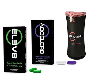 Bepic Acceler8 & Elev8 & Rejuven8 Combo Pack - Shipping & Tax Included!